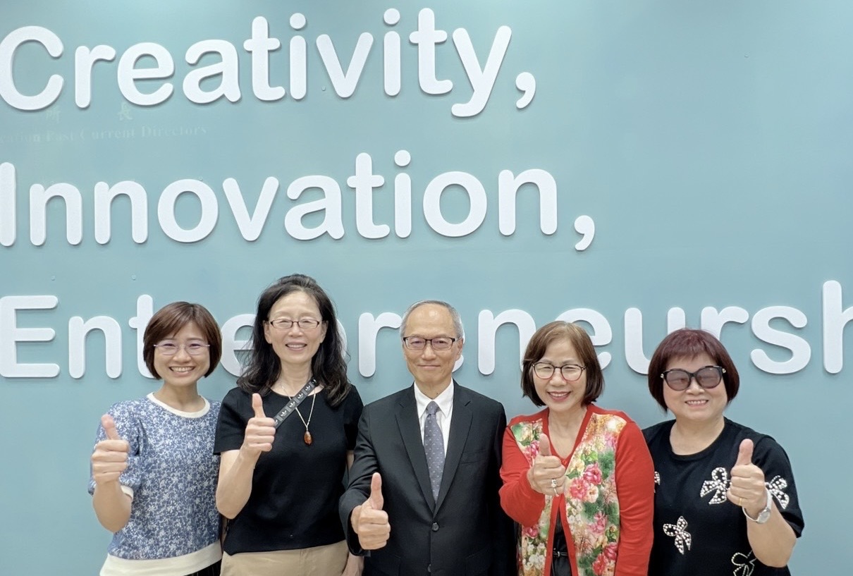 Featured image for “吳新興處長接待美國校友會代表 王慧娟會長與彭敬湘會長返校交流”